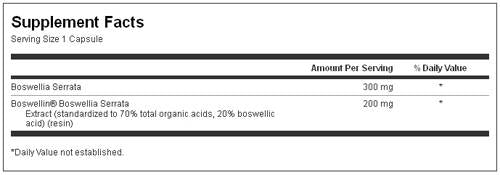 Boswellia 200 mg 30 kapsúl