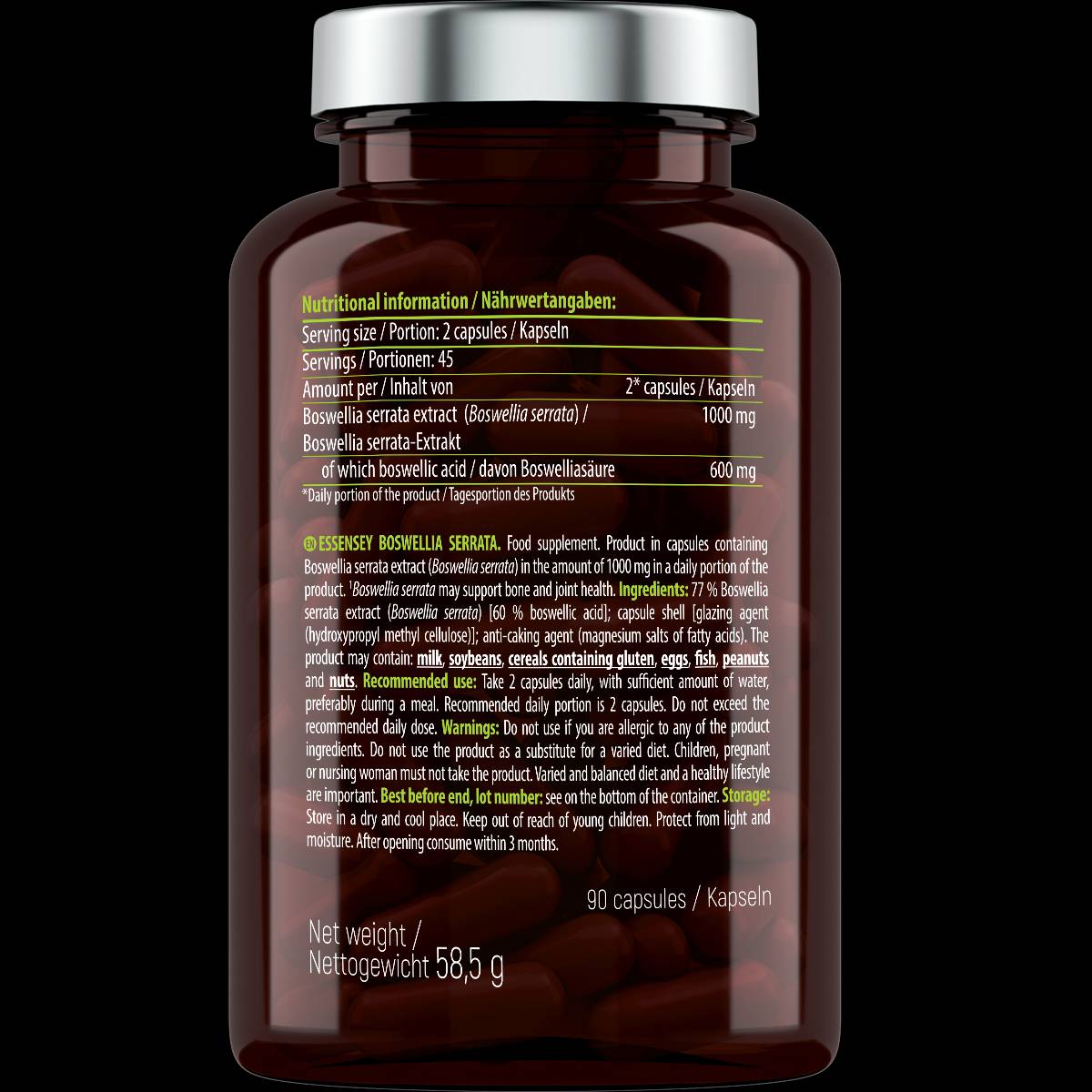 Boswellia Serrata 500 mg - 90 kapsúl