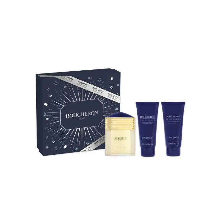 <tc>BOUCHERON</tc> Homme Eau De Parfum Spray 100ml Set 3 kusy