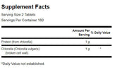 Zlomená bunková stena chlorella 500 mg - 360 tabliet
