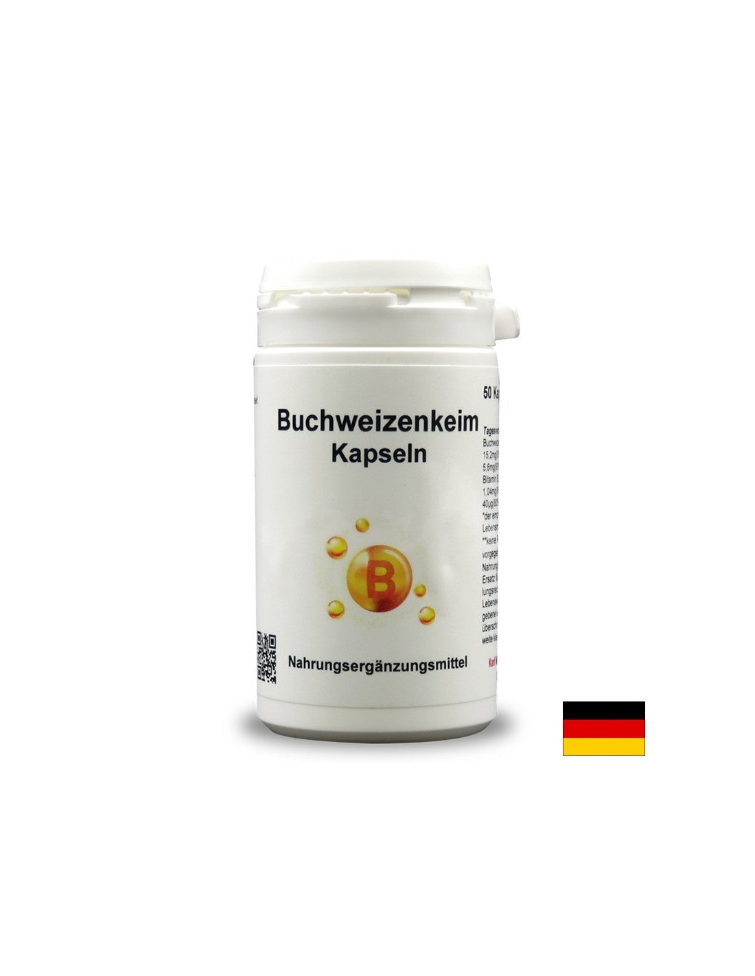 Buchweizenkeim - Pohánkové klíčky - Podporuje nervový systém, 50 kapsúl <tc>Karl Minck</tc>