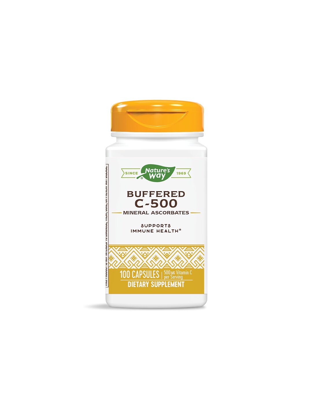 Pufrovaný C-500/ vitamín C (pufrovaný) 500 mg x 100 kapsulov príroda