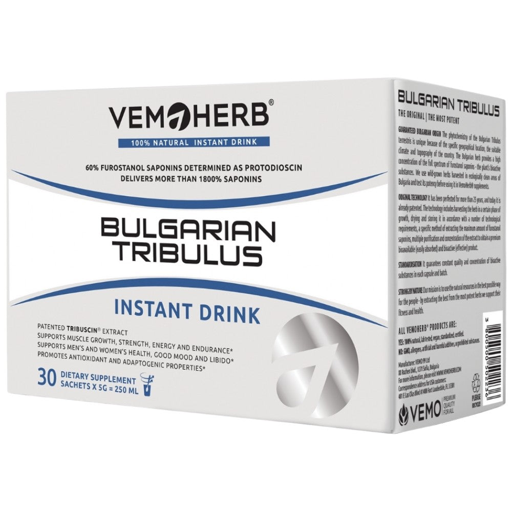 Bulharský nápoj Tribulus / vrecká - 30 vreciek