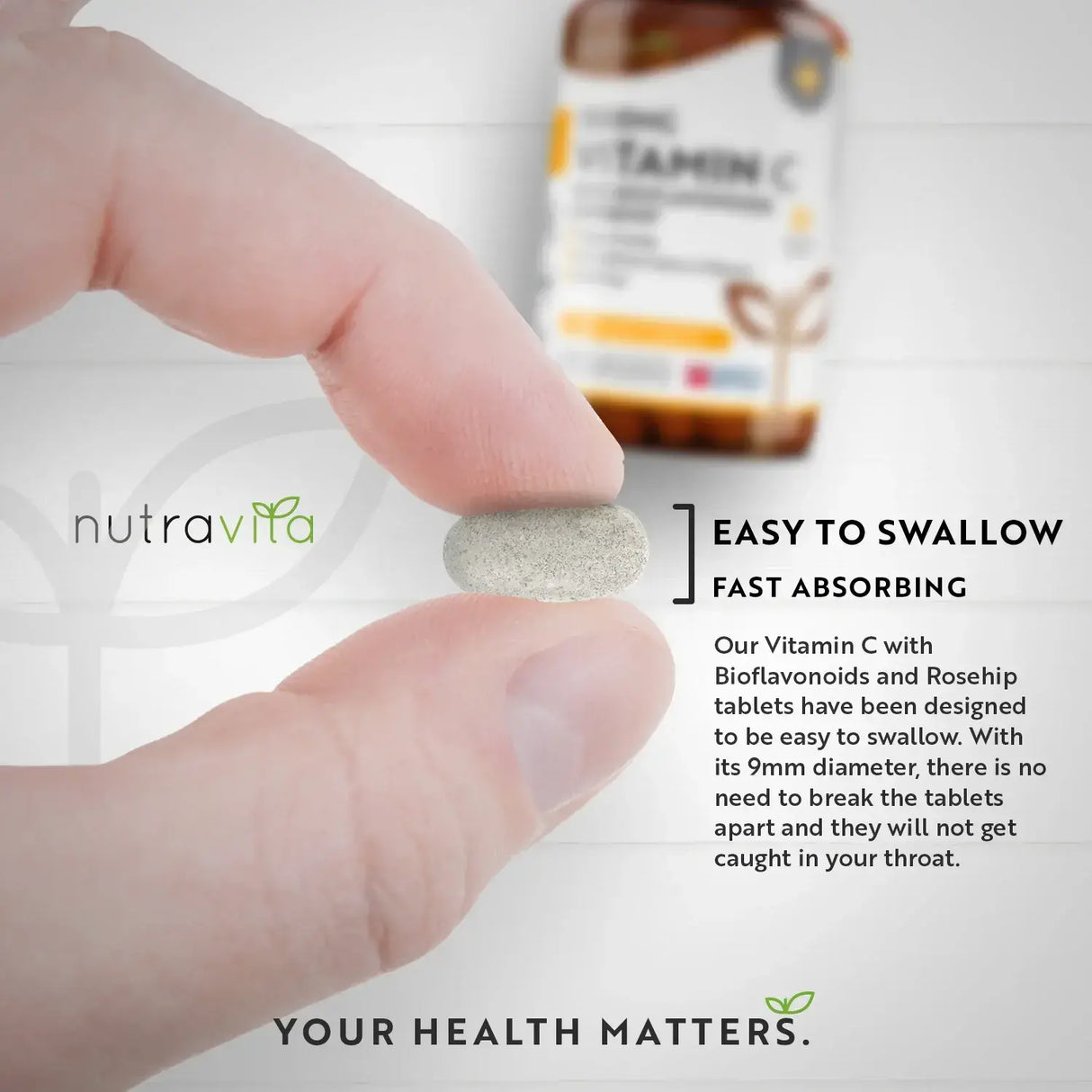 Vitamín C 1000 mg s bioflavonoidmi a šípkami 180 <tc>Nutravita</tc> tablety