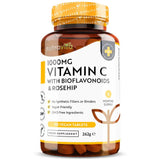 Vitamín C 1000 mg s bioflavonoidmi a šípkami 180 <tc>Nutravita</tc> tablety