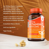 Vitamín C 1000 mg so zinkom (Albion® Zinc) 15 mg 210 tabliet <tc>Nutravita</tc>