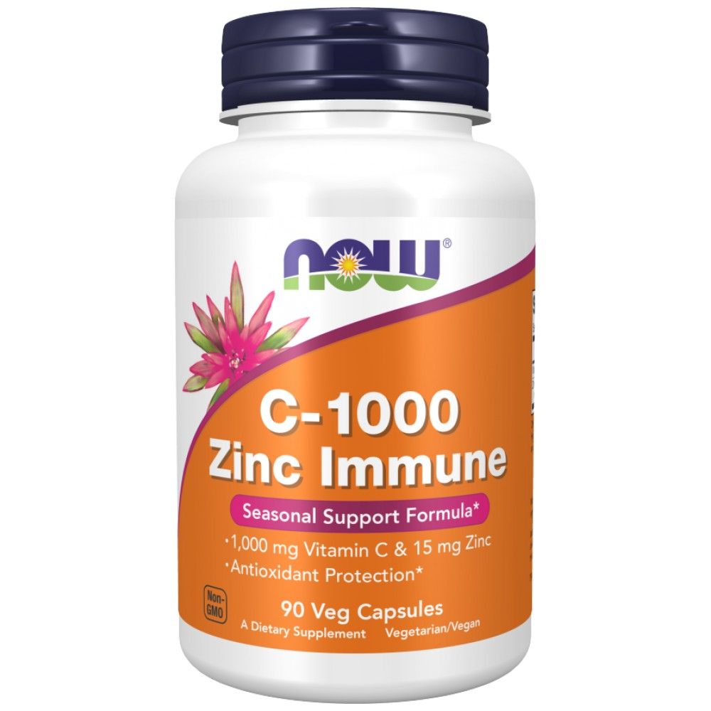 C-1000 Immunita zinku Vitamín C + zinok bisglycinát - 90 kapsúl