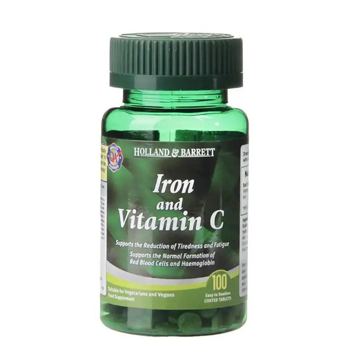 Železo a vitamín C (železo a vitamín C) 90 tabliet Holland & Barrett