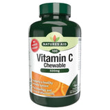 Vitamín C s ružovými bokmi, bioflavonoidmi a acerola (žuvateľný vitamín C) 500 mg 100 žuvacích tabliet Naturesaid