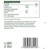 Vitamín C s ružovými bokmi, bioflavonoidmi a acerola (žuvateľný vitamín C) 500 mg 100 žuvacích tabliet Naturesaid