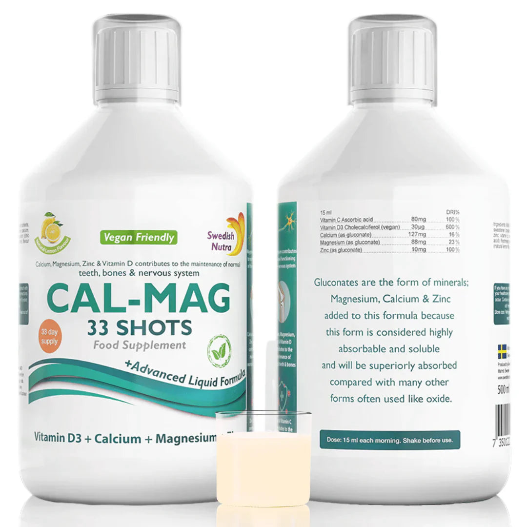 CAL-MAG /500 ml, 33 DÁVOK/ <tc>Swedish Nutra</tc>
