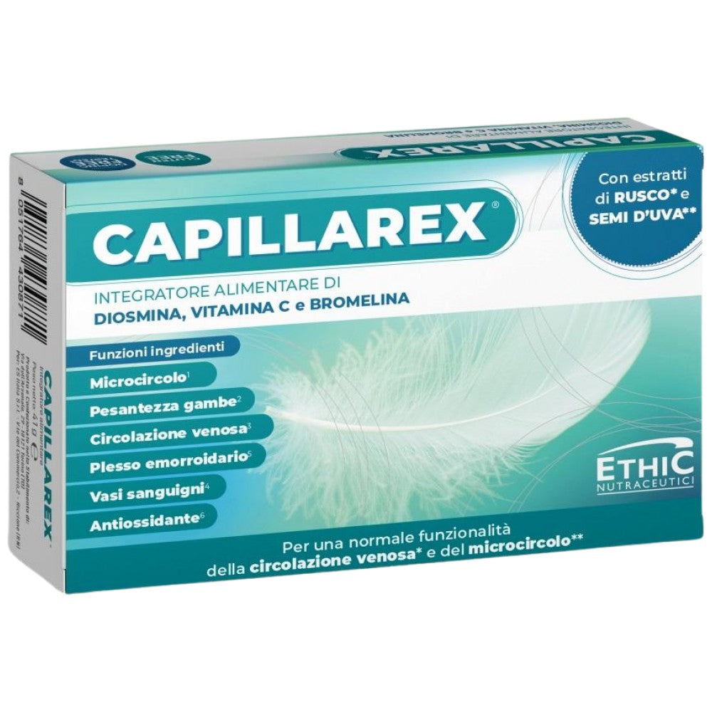 Capillarex | Podpora krvných ciev - 30 tabliet