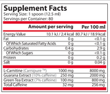 <tc>Pure Nutrition</tc> - CARNI MAX TEKUTÉ s GUARANOU a ZELENÝM ČAJOM - 1000 ML