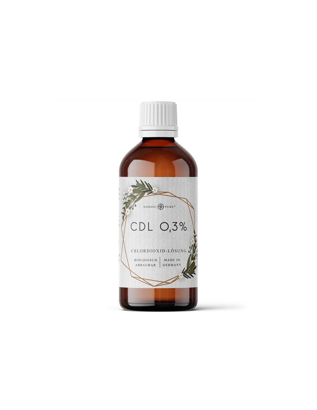 Dezinfekčný - oxid chloričitého vo vodnom roztoku CDL 0,3%, 100 ml