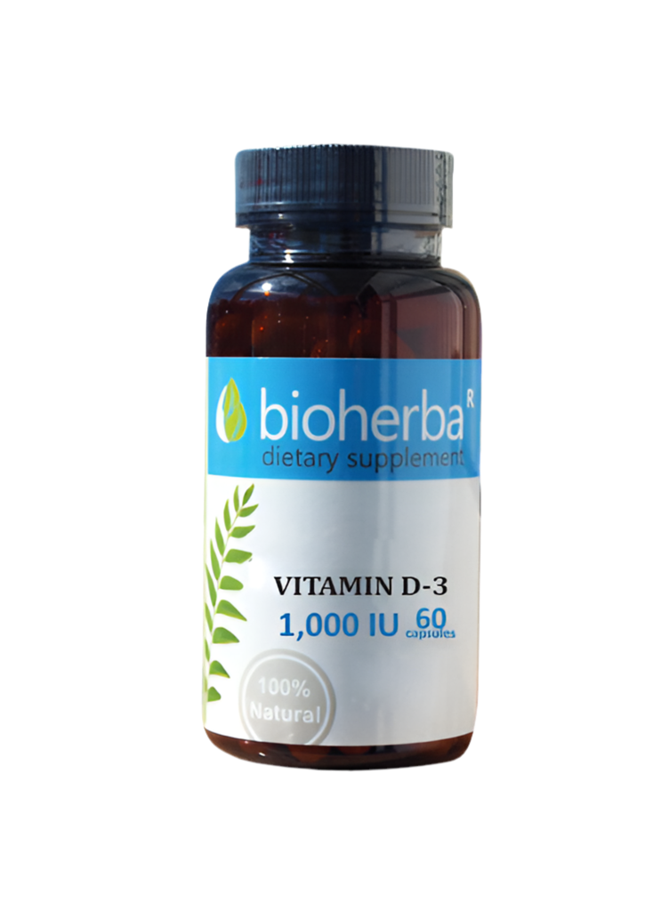 Vitamín D -3 1000 IU - 60 kapsúl