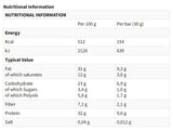 Krémová a chrumkavá vysoká proteínová tyčinka - 24 x 30 gramov