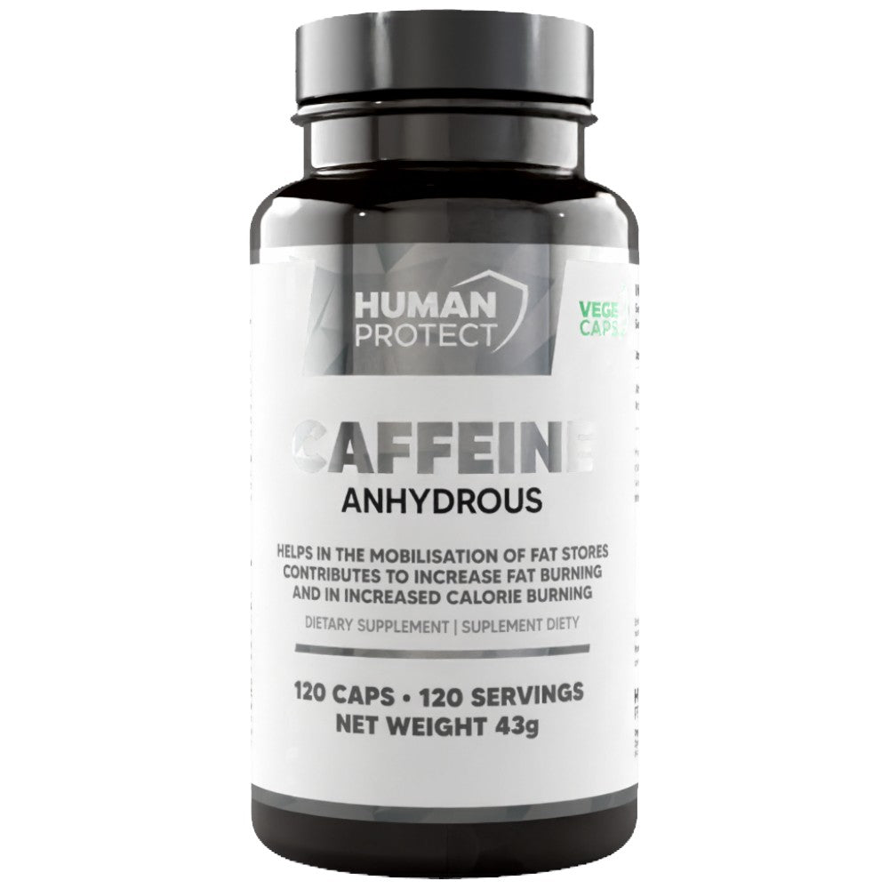 Kofeín bezvodý 200 mg - 120 kapsúl