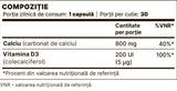 Vápnik 800 mg + vitamín D3 200 kapsuly