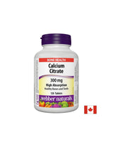 Citrate vápenatý, 300 mg, 120 tabliet