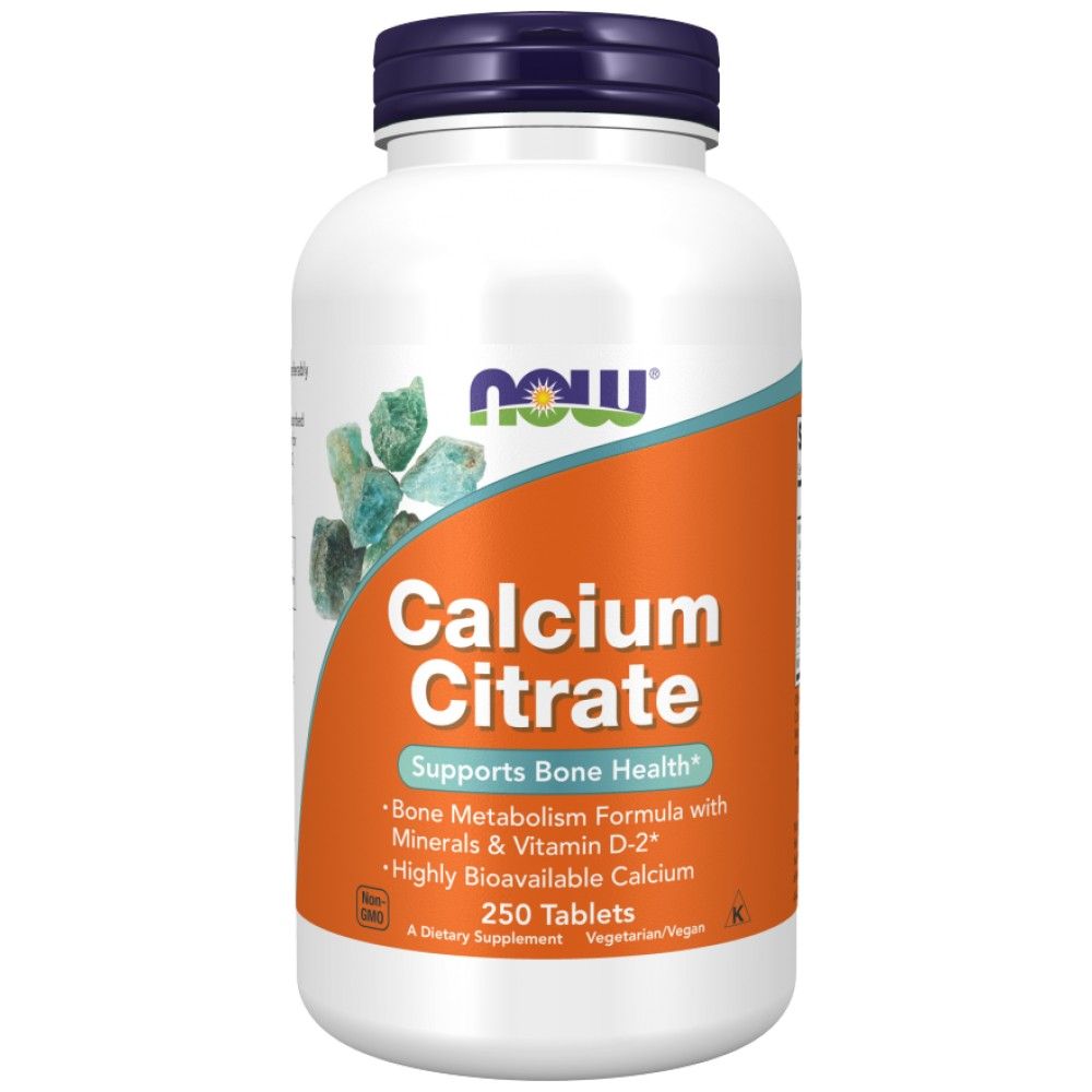 Citrat vápenatý s minerálmi a vitamínom D -2 300 mg - 250 tabliet
