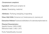 Olej z gáfor | 100% čistý cinnamomum camphora - 30 ml