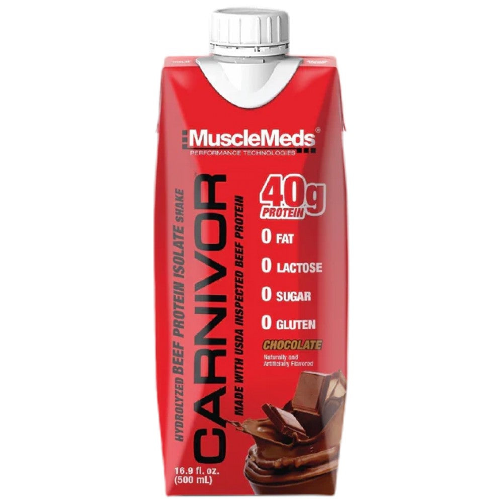 Karnivor pripravený na pitie s 40 g hovädzie proteín - 500 ml
