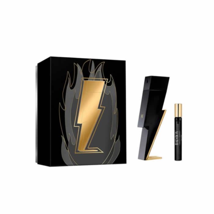 <tc>CAROLINA HERRERA</tc> Bad Boy toaletná voda s rozprašovačom 100 ml sada 2 kusov