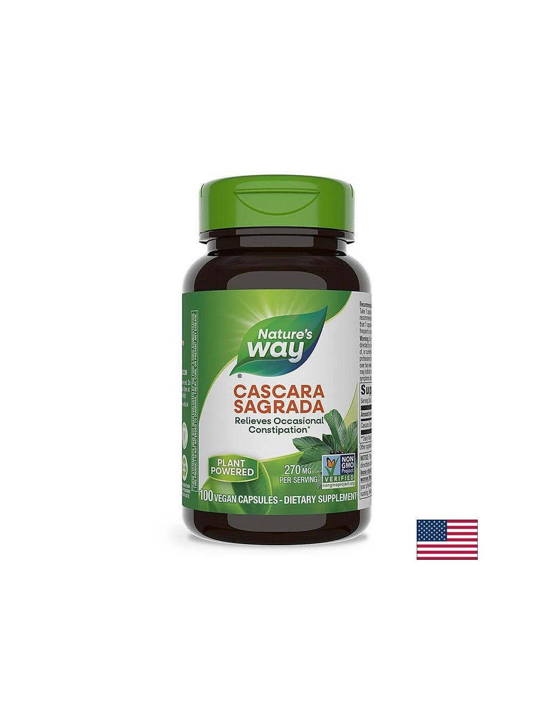 Cascara Sagrada 425 mg - 100 kapsúl
