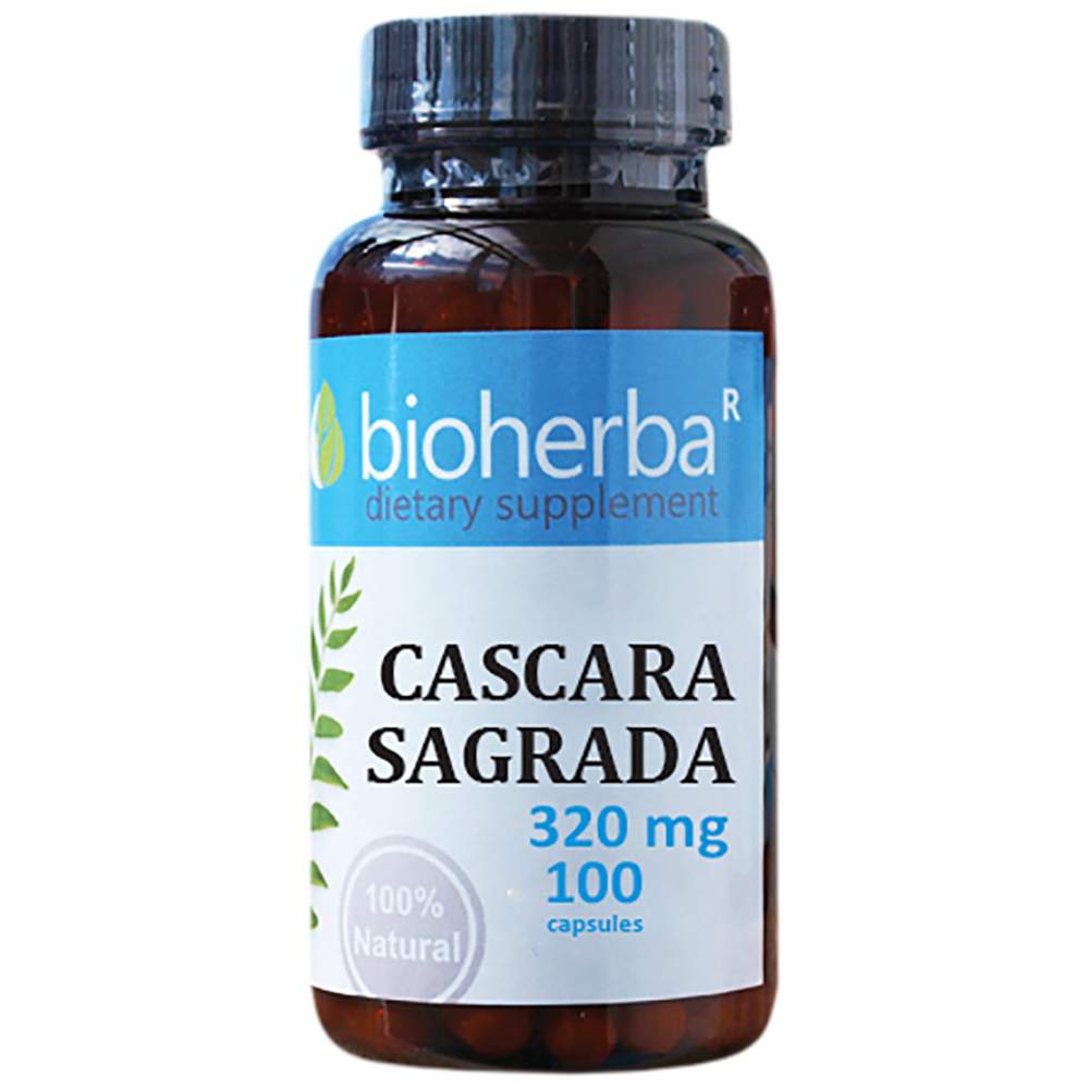 Cascara Sagrada 320 mg - 100 kapsúl