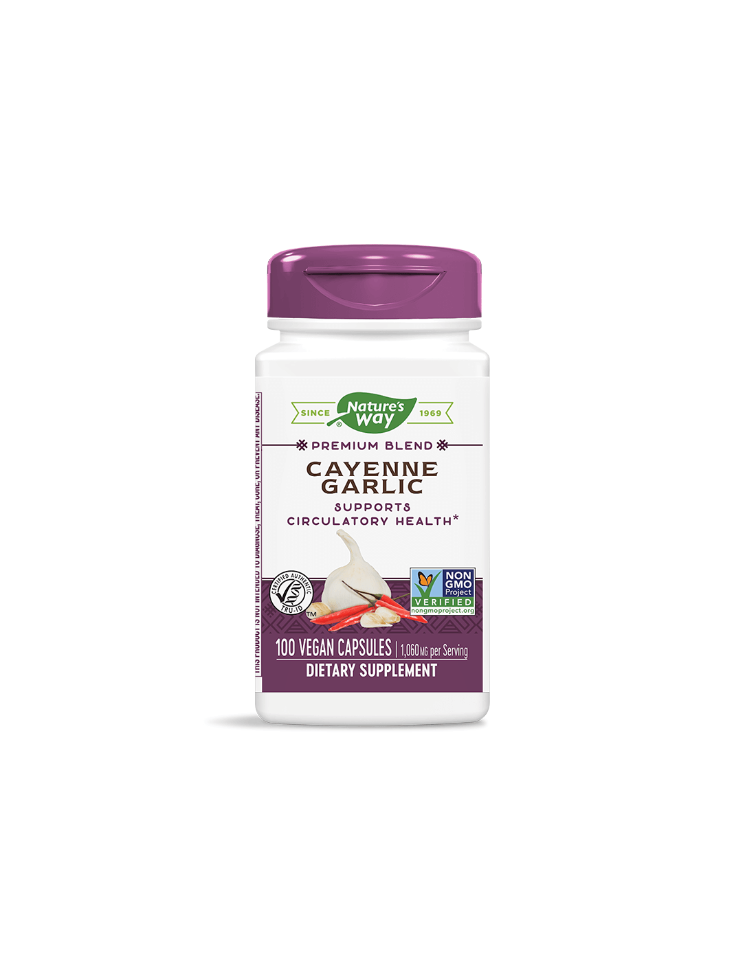 Cayenne Cesnak - 100 kapsúl