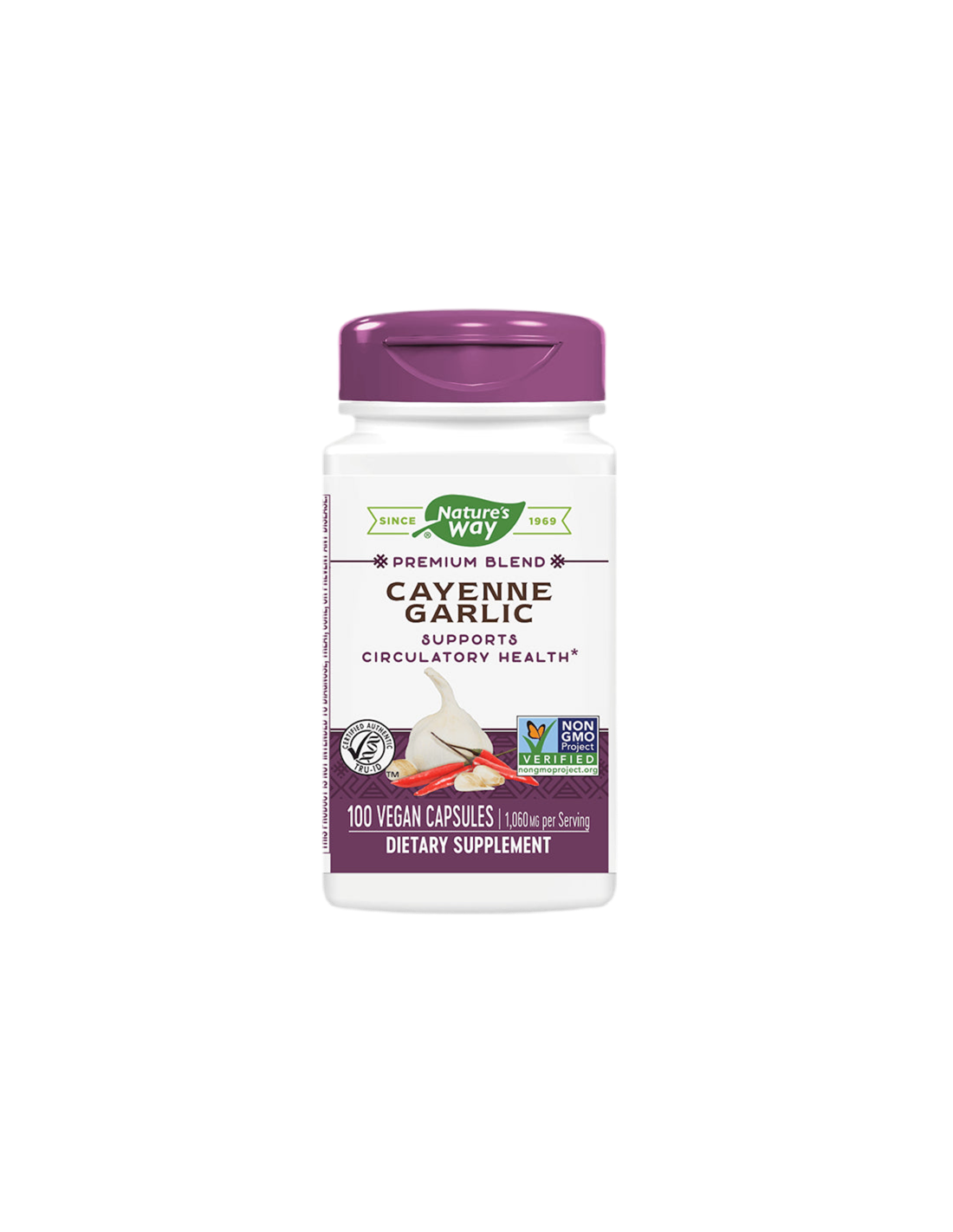 Cayenne Cesnak - 100 kapsúl