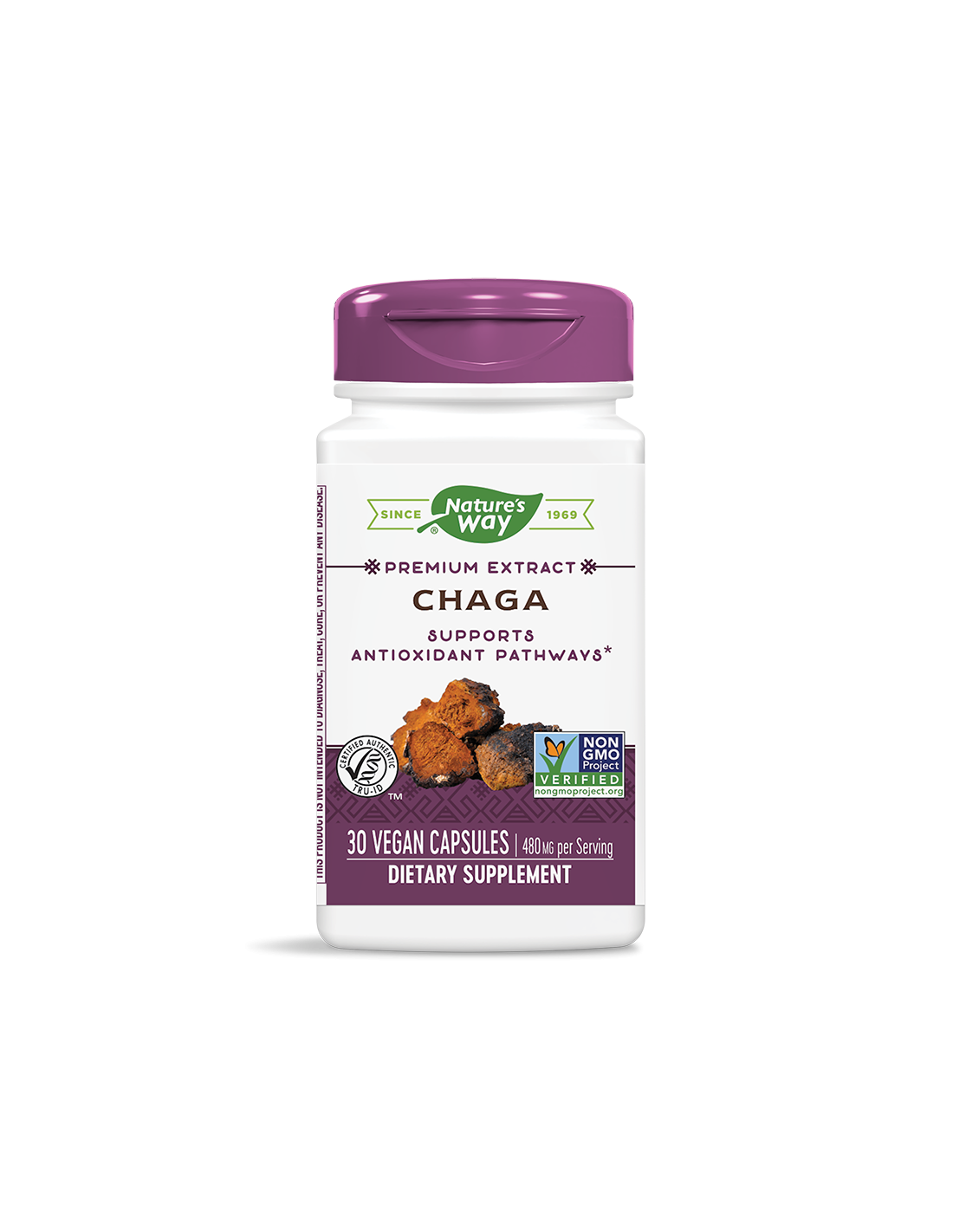 Chaga / Chaga 480 mg x 30 kapsuly príroda