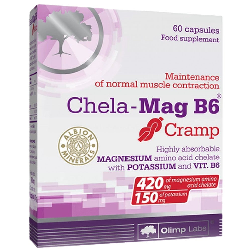 Chela - Mag B6 Cramp - 60 kapsúl