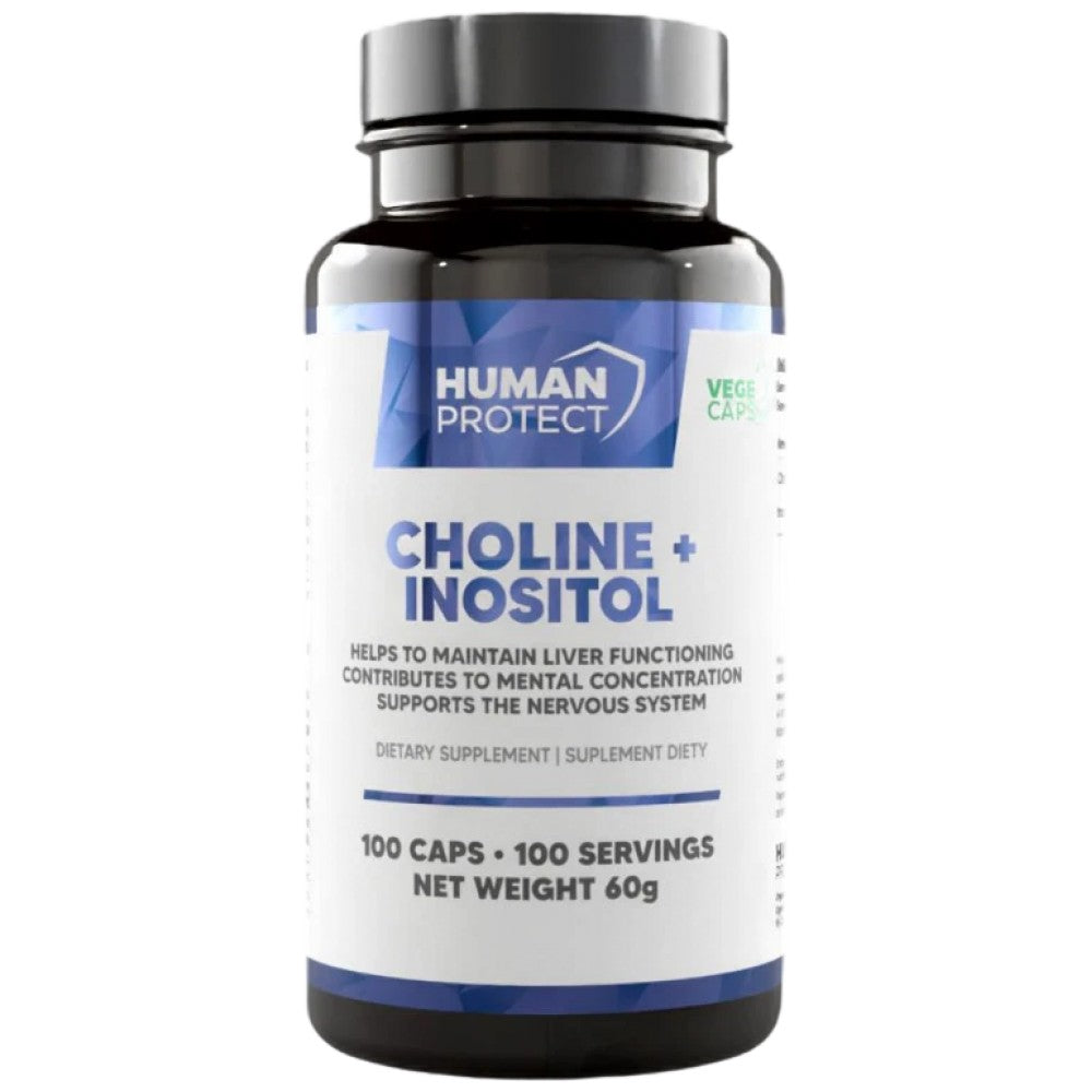 Cholín + inozitol - 100 kapsúl
