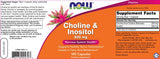 Choline a inositol 500 mg - 100 kapsúl