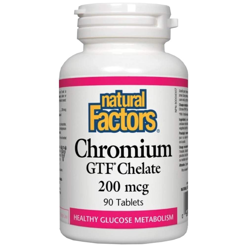 Chromium GTF Chelát 200 McG 90 tabliet