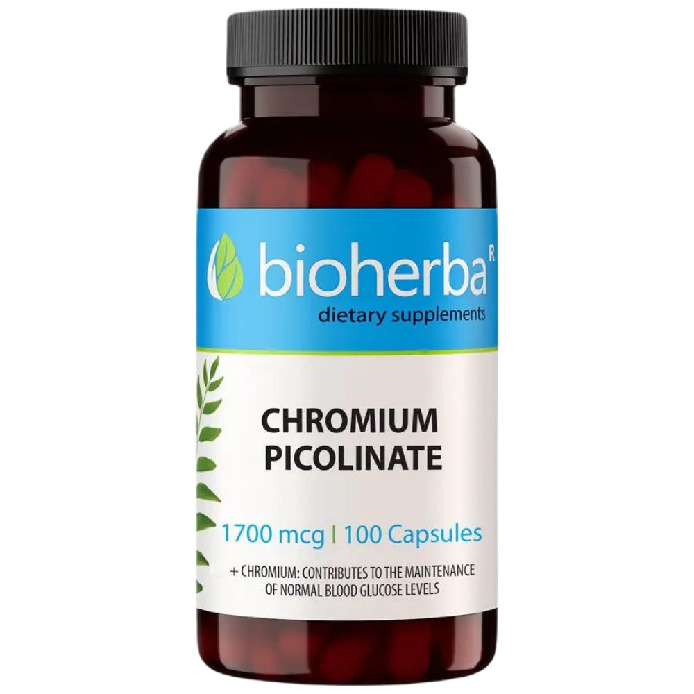 Pikolinát chrómu 200 mcg - 100 kapsúl