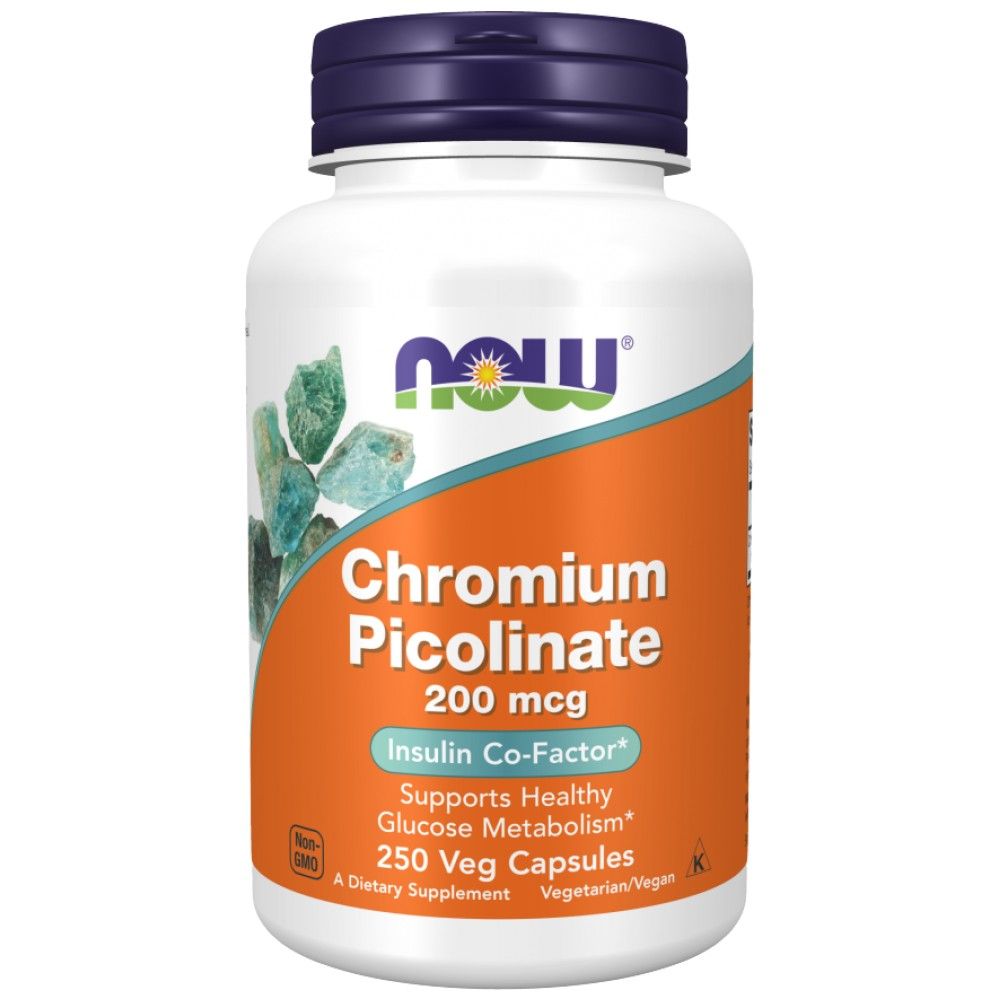 Pikolinát chrómu 200 mcg - 100 kapsúl