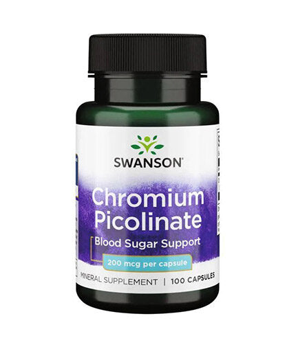 Pikolinát chrómu 200 mcg - 100 kapsúl