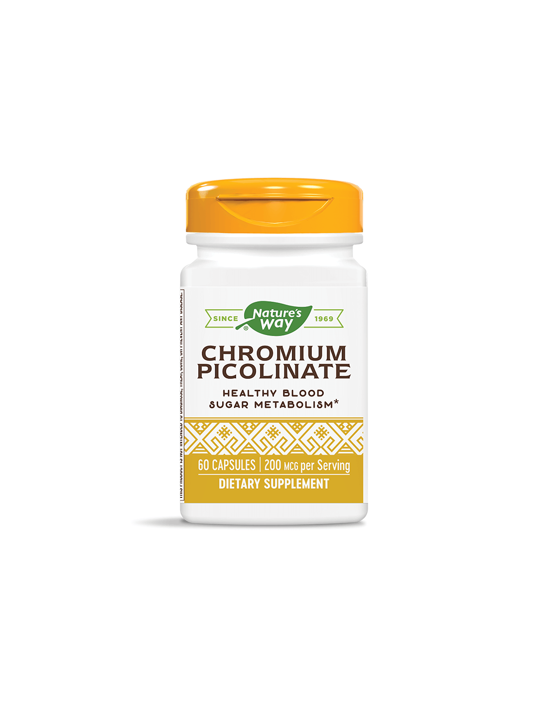Chróm pikolinát 200 mcg - 60 kapsúl