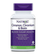 Cinnamon Biotín chróm 60 kariet.