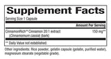 Extrakt zo škorice 150 mg 60 kapsúl