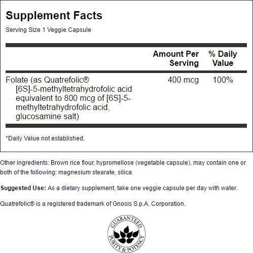 Ultra folát 400 mcg 30 kapsúl