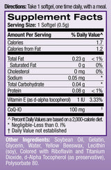 COQ -10 100 mg - Antioxidant 60 CAPS