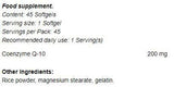 COQ-10 200 mg Health Health 45 Softgels