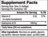 COQ10 100 mg / 60 čiapky