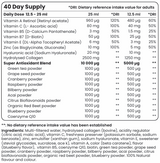 Kolagén s retinolom, hyaluronic, COQ10 - (20/40 dávok, 500 ml)