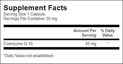 COQ10 30 mg - 60 kapsúl