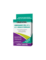 Cold-A-TAK® Oregano Oil Extra Strenght / Oregano (olej / 80% karvacrol), 180 mg, 30 kapsúl softgel