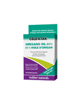 Cold-A-TAK® Oregano Oil Extra Strenght / Oregano (olej / 80% karvacrol), 180 mg, 30 kapsúl softgel